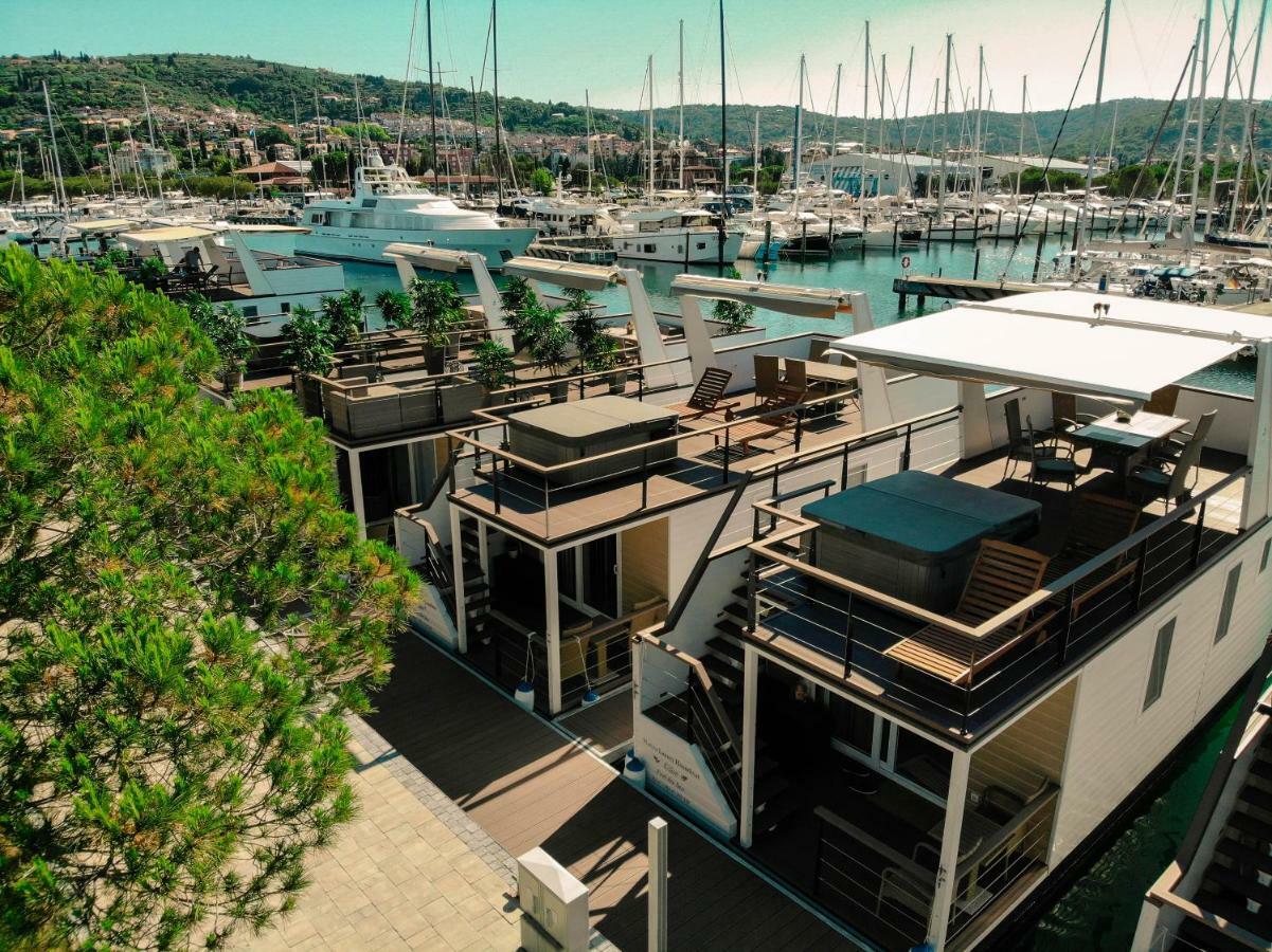 Вілла Marina Luxury Houseboat Olive Порторож Екстер'єр фото